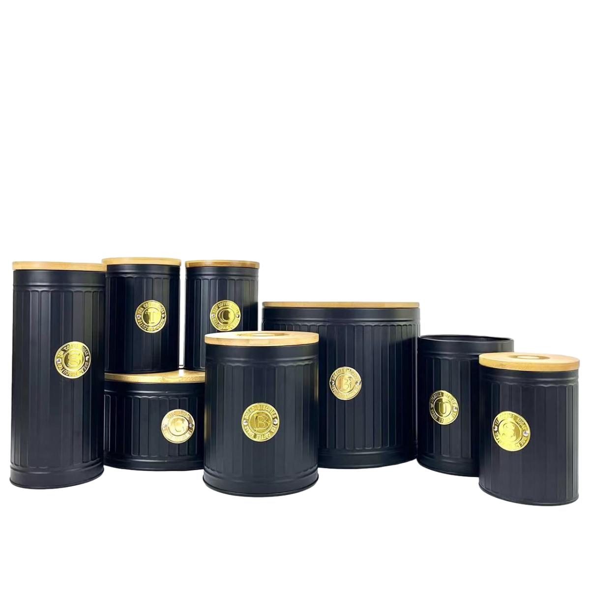 Set of 6 pcs roma kitchen storage set